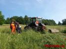Prevrnjen traktor v Ilovci